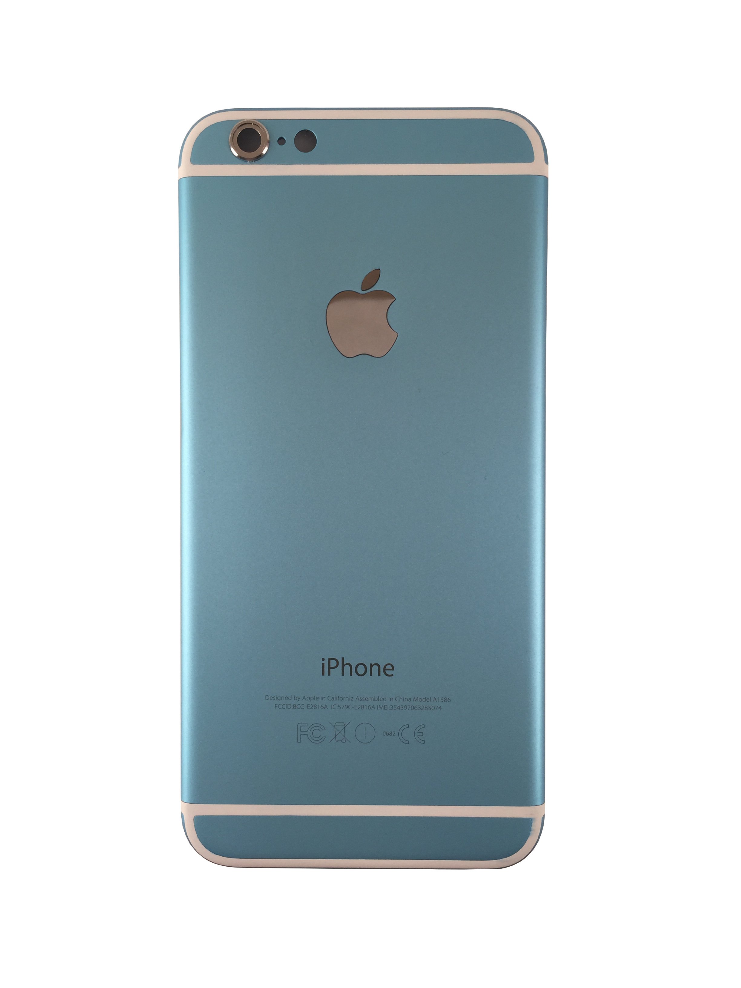 цветной корпус iPhone 6 бирюзовый